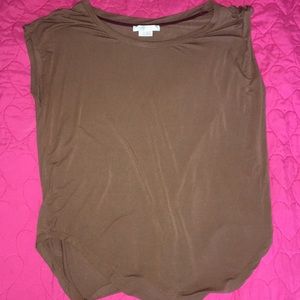size large brown MARLOW shirt